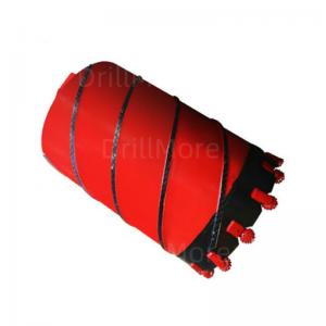 Roller bit core barrel