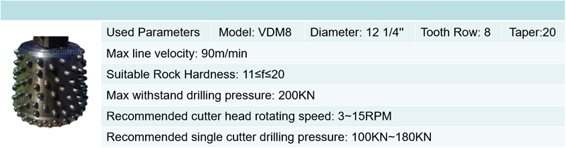 12 1/4'' RCD Roller Metal Cutter Drill Bits for Building