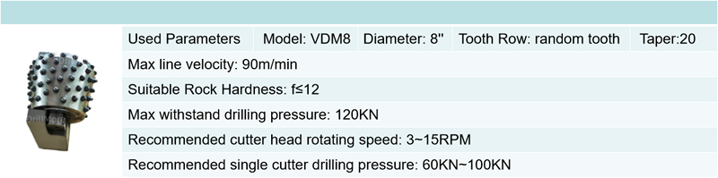 8'' Drilling Bits for Building Reverse Circulation Drilling Cutter