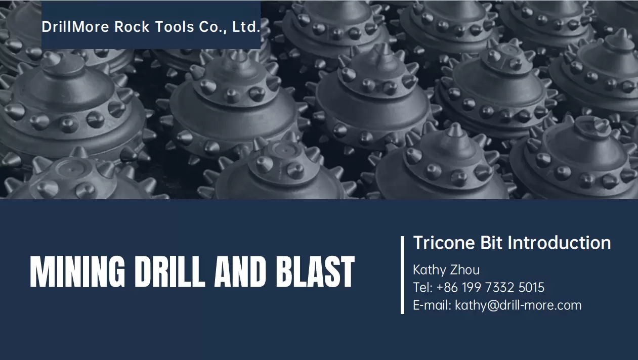  Tricone Bit for Drill&Blast